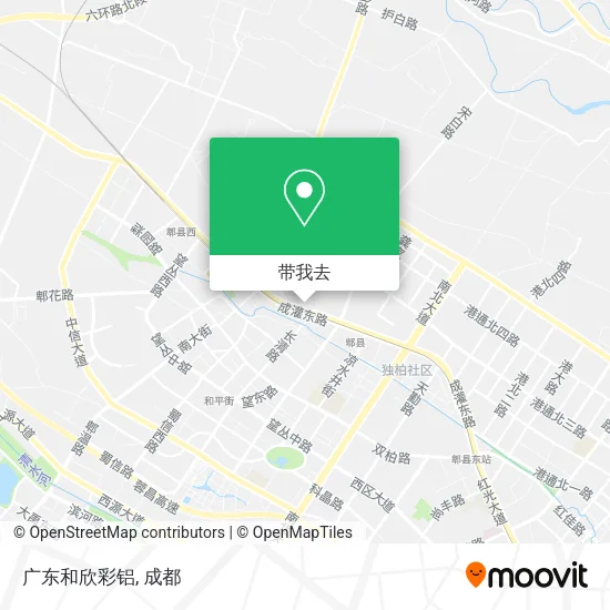 广东和欣彩铝地图