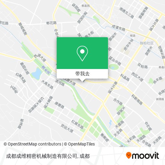 成都成维精密机械制造有限公司地图