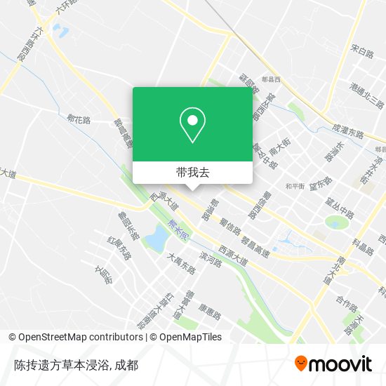陈抟遗方草本浸浴地图