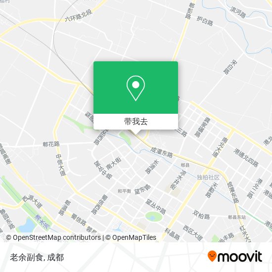 老余副食地图