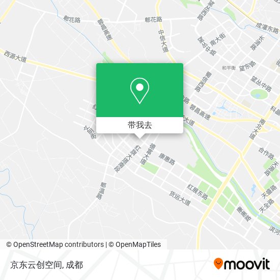 京东云创空间地图