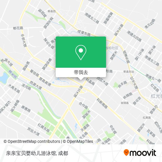 亲亲宝贝婴幼儿游泳馆地图
