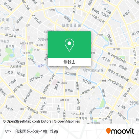 锦江明珠国际公寓-1幢地图