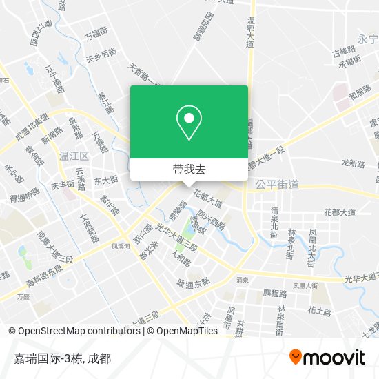 嘉瑞国际-3栋地图