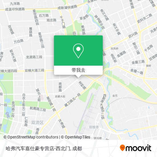 哈弗汽车嘉仕豪专营店-西北门地图