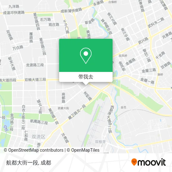 航都大街一段地图