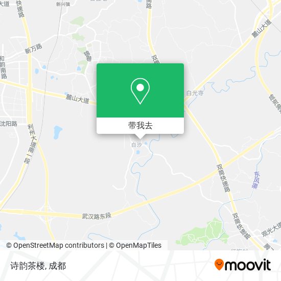 诗韵茶楼地图