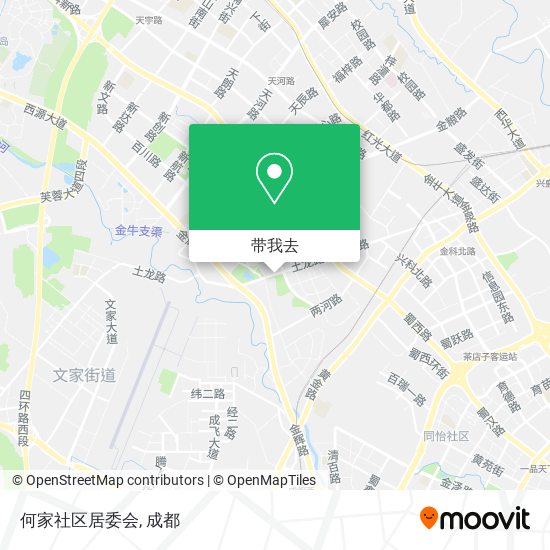何家社区居委会地图