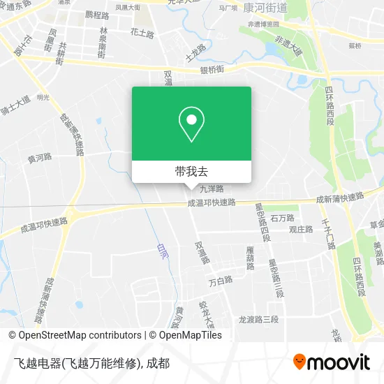 飞越电器(飞越万能维修)地图