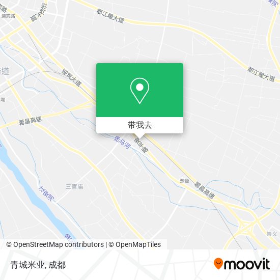 青城米业地图