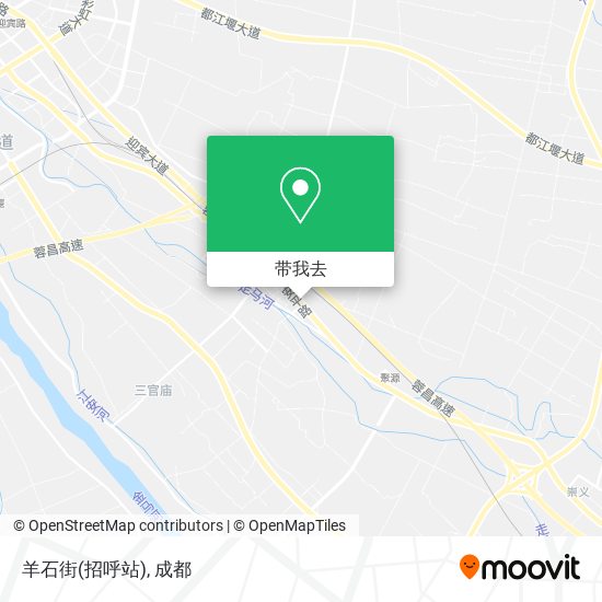羊石街(招呼站)地图