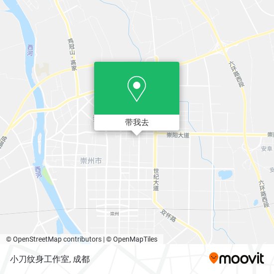 小刀纹身工作室地图