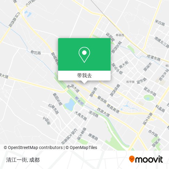 清江一街地图