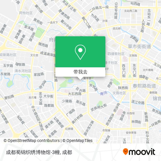 成都蜀锦织绣博物馆-3幢地图