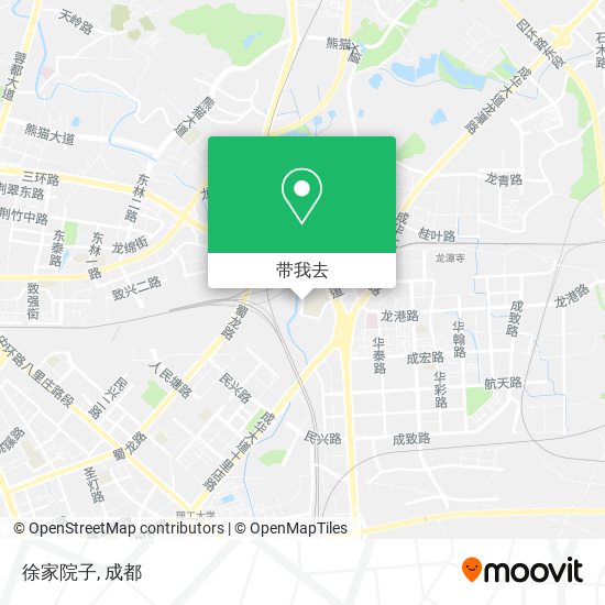 徐家院子地图