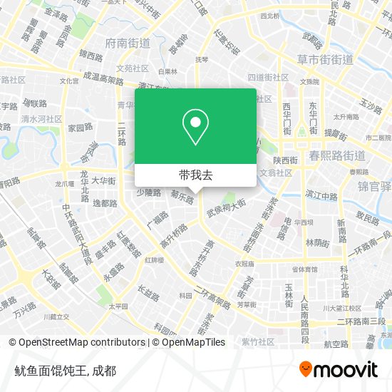 鱿鱼面馄饨王地图