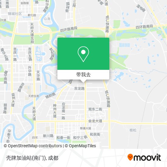 壳牌加油站(南门)地图