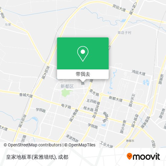 皇家地板革(索雅墙纸)地图