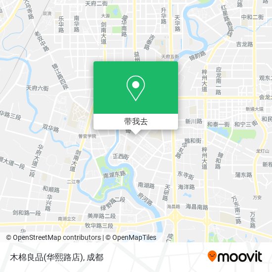 木棉良品(华熙路店)地图