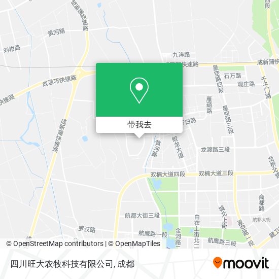 四川旺大农牧科技有限公司地图