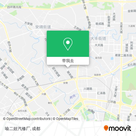 喻二娃汽修厂地图