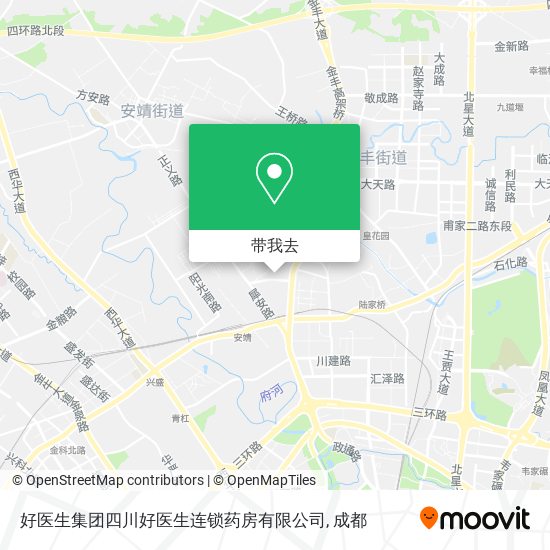 好医生集团四川好医生连锁药房有限公司地图