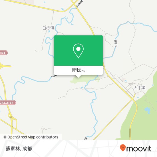 熊家林地图