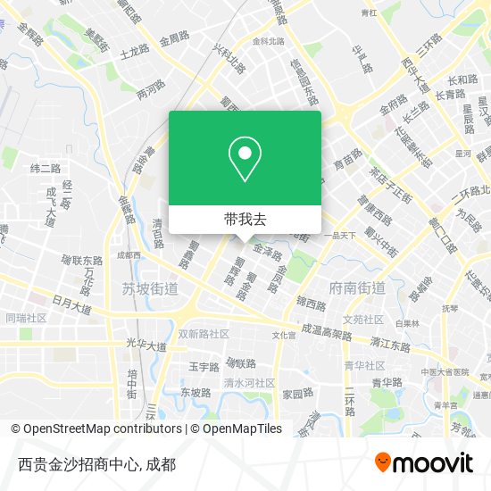 西贵金沙招商中心地图