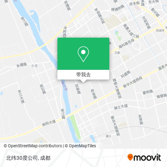 北纬30度公司地图
