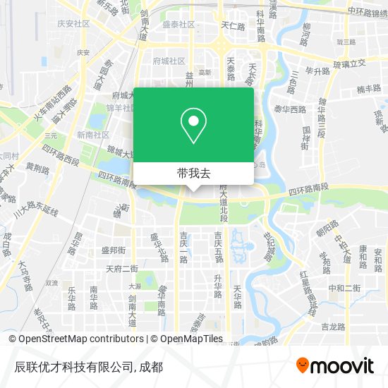 辰联优才科技有限公司地图