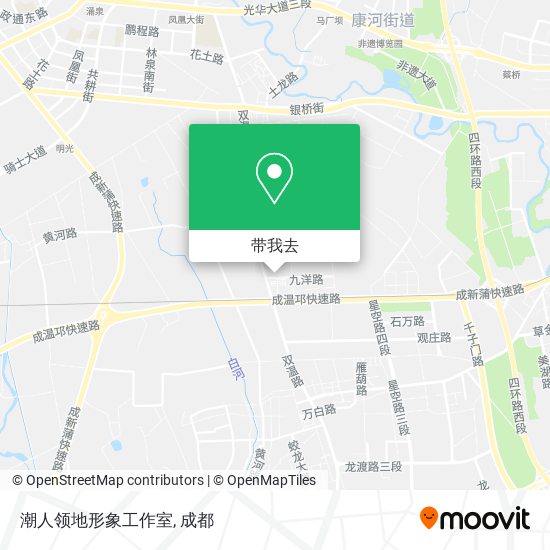 潮人领地形象工作室地图
