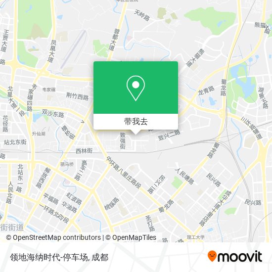 领地海纳时代-停车场地图