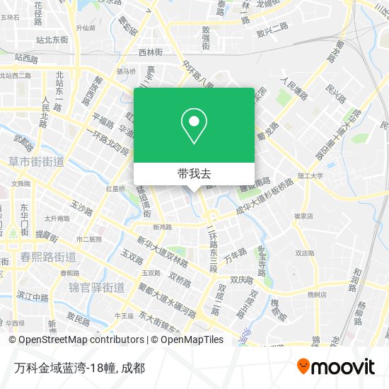 万科金域蓝湾-18幢地图