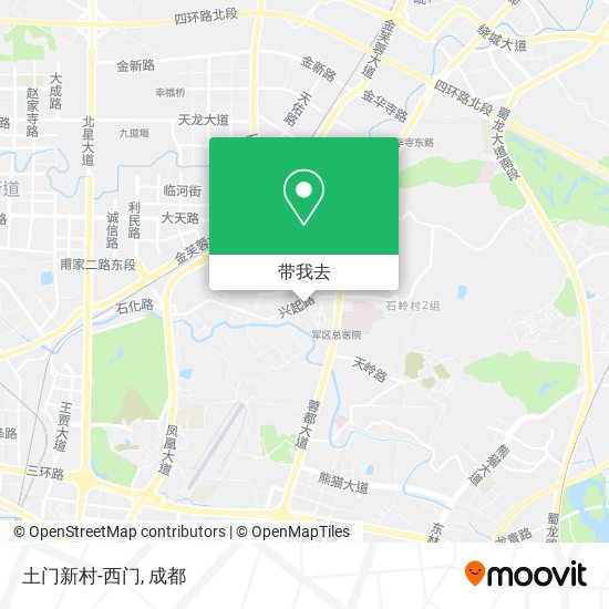 土门新村-西门地图