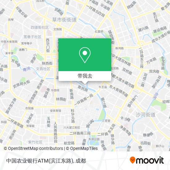 中国农业银行ATM(滨江东路)地图