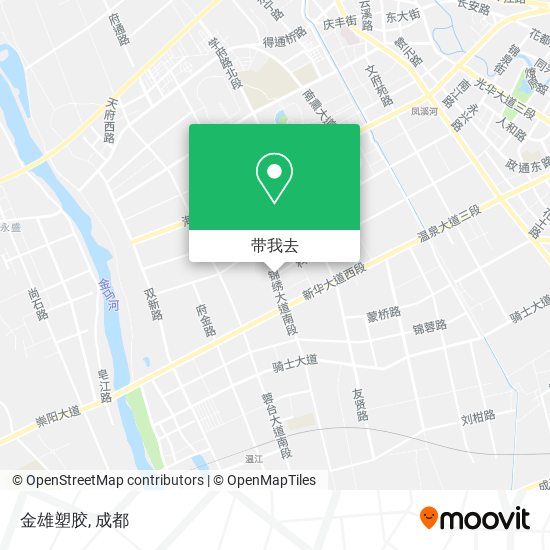 金雄塑胶地图