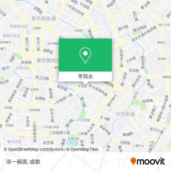 添一碗面地图