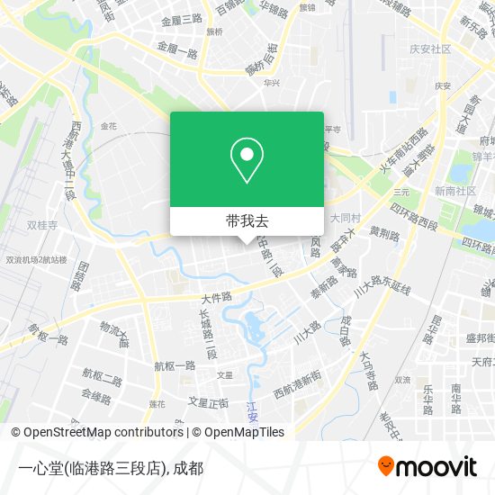 一心堂(临港路三段店)地图