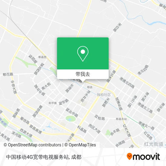 中国移动4G宽带电视服务站地图