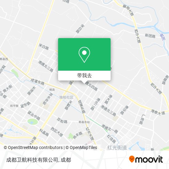 成都卫航科技有限公司地图