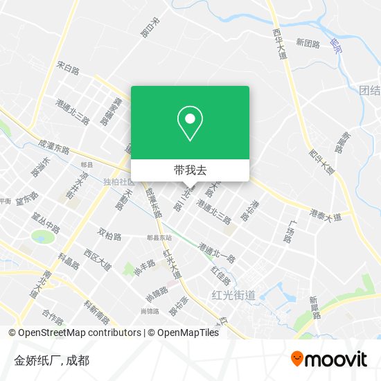 金娇纸厂地图