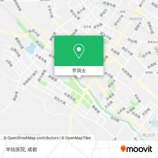 华佑医院地图
