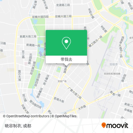 晓容制衣地图