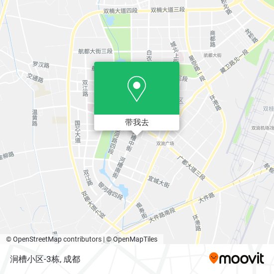 涧槽小区-3栋地图