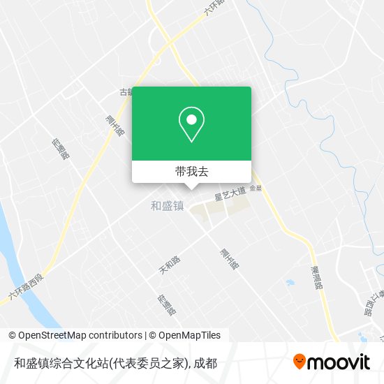 和盛镇综合文化站(代表委员之家)地图