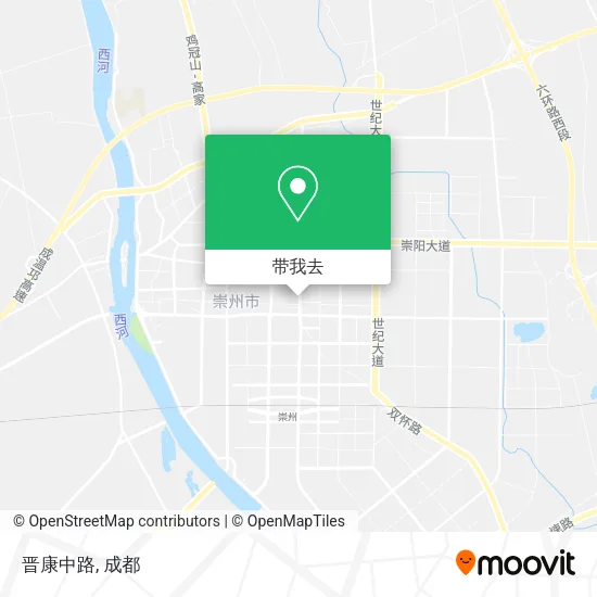 晋康中路地图