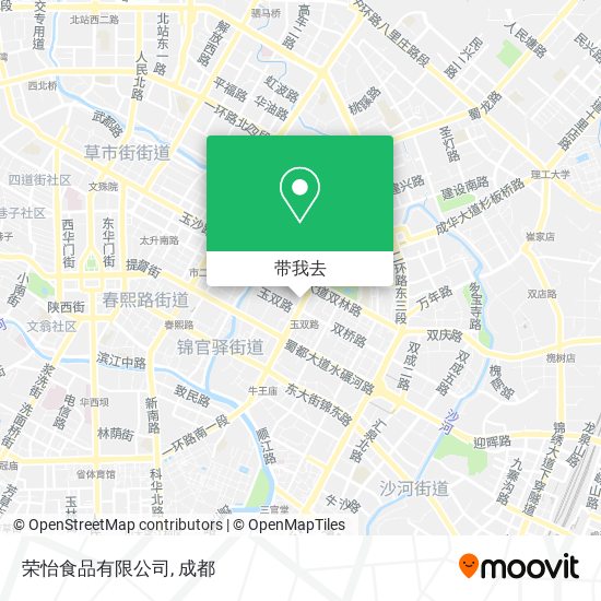 荣怡食品有限公司地图