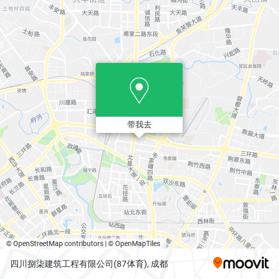 四川捌柒建筑工程有限公司(87体育)地图