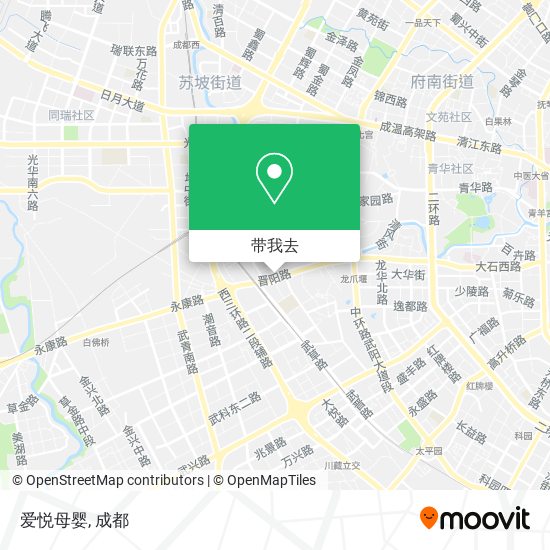爱悦母婴地图