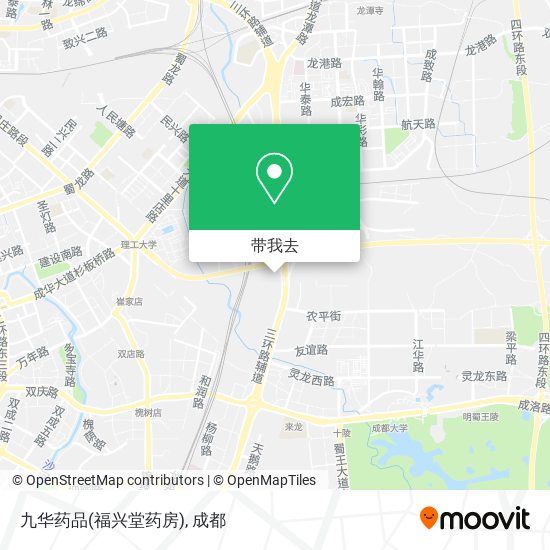 九华药品(福兴堂药房)地图